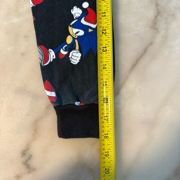 Sonic the Hedgehog charcoal Hoodie Sweater size 6/7 - Picture 6 of 6